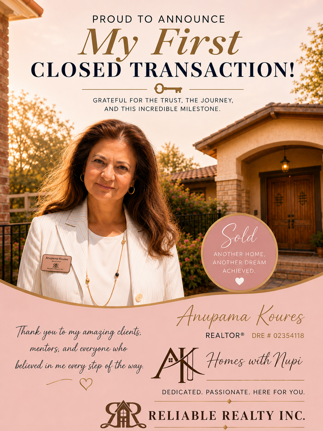 Latest Homes with Nupi update